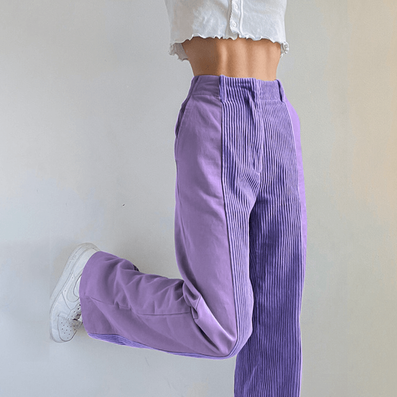 Nathalie | Pantalons en velours côtelé pour femmes
