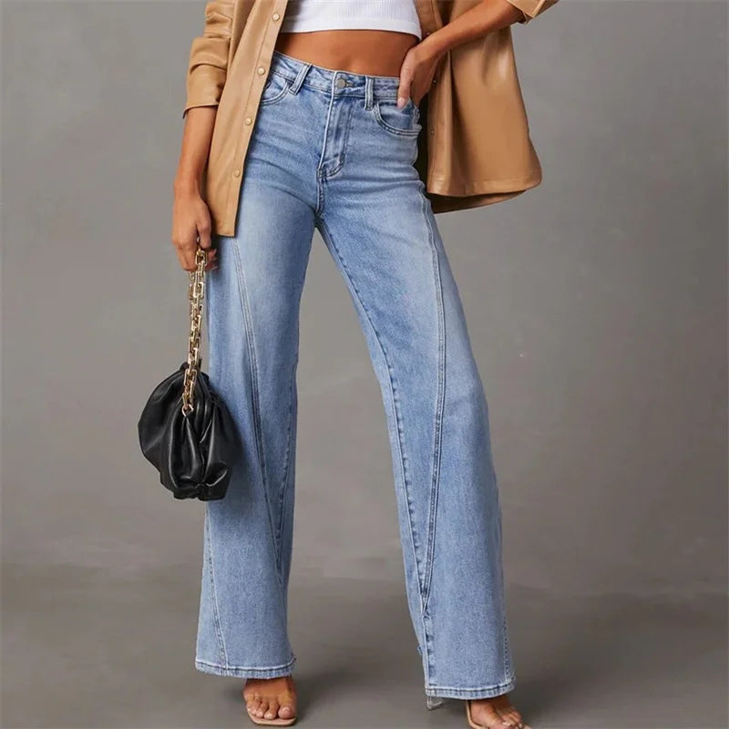 Clarice-Marie | Pantalon Évasé Taille Haute