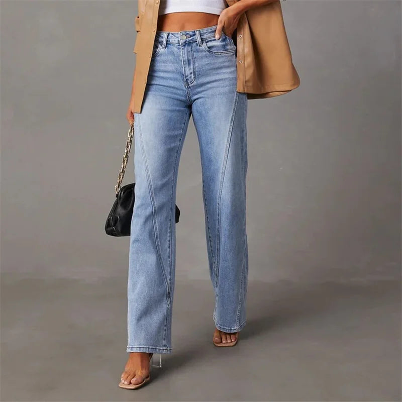 Clarice-Marie | Pantalon Évasé Taille Haute