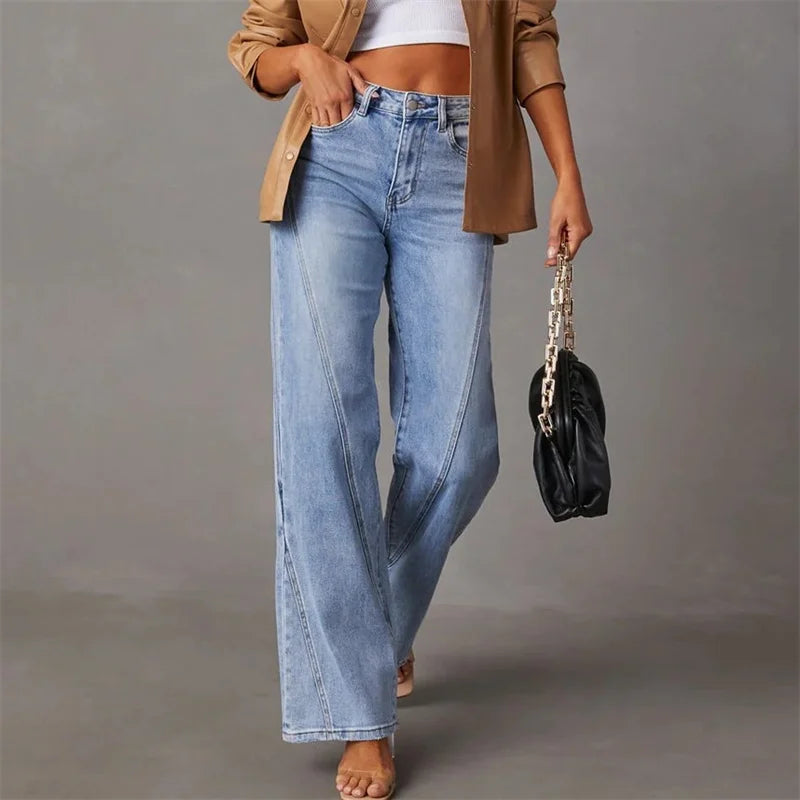 Clarice-Marie | Pantalon Évasé Taille Haute