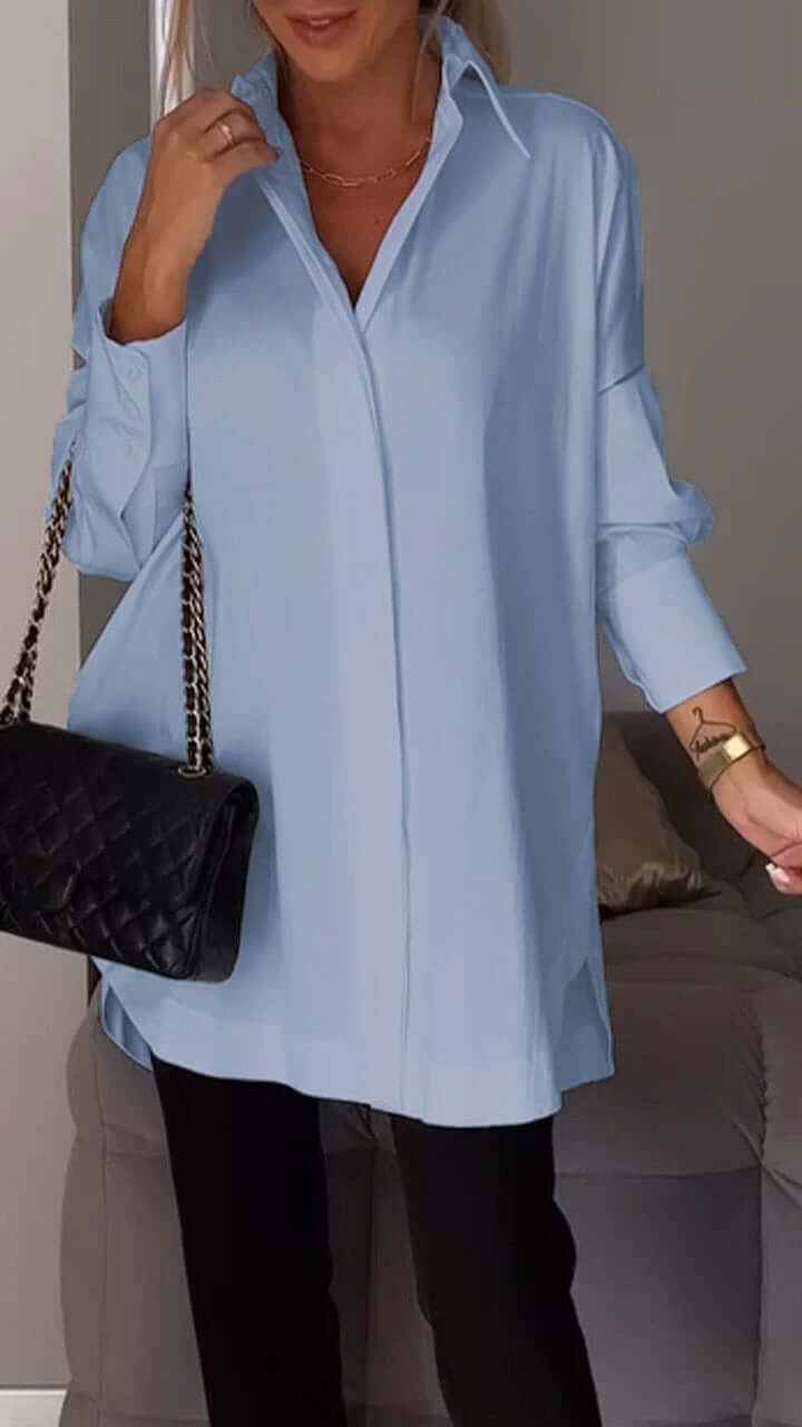Gabrielle | Chemise formelle à manches longues | Chic d'affaires
