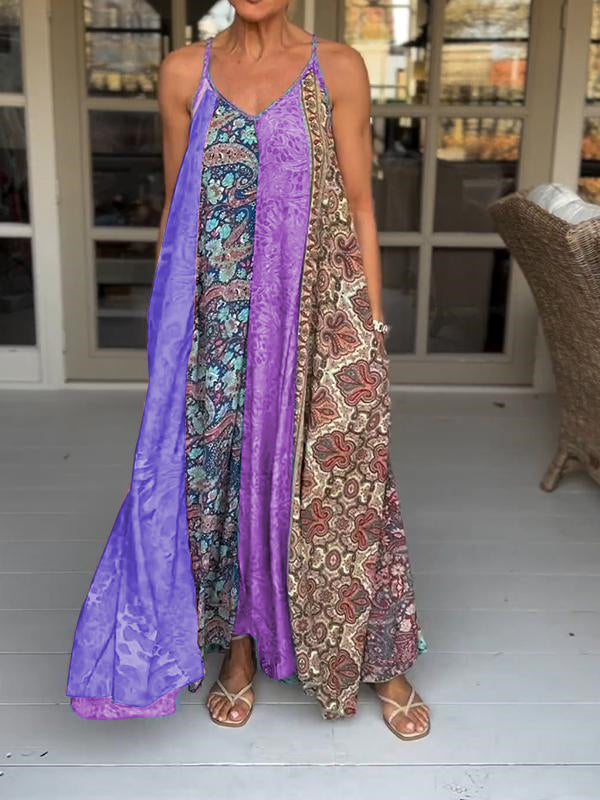Theorine | Robe D'été À Fleurs Pour Femme | Maxi