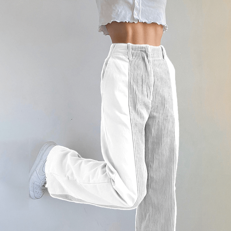 Nathalie | Pantalons en velours côtelé pour femmes