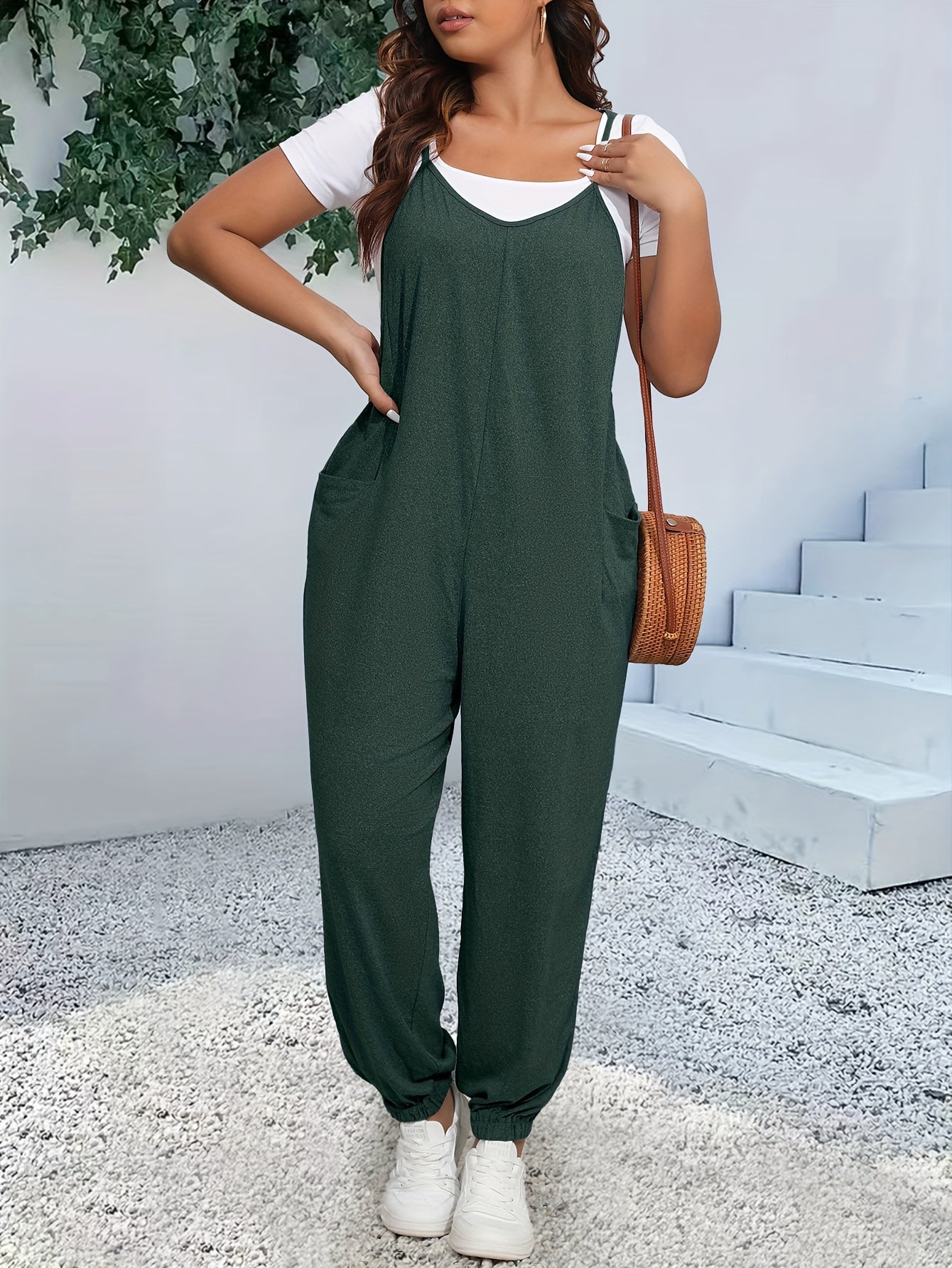 Véronique-Claire | Combinaison Femme Pantalon | Poches
