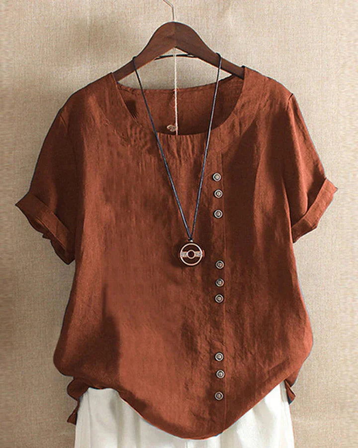 Anne | Blouses pour Femme | Manches Courtes