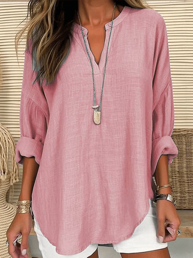 Gisèle | Chemise à manches longues élégante