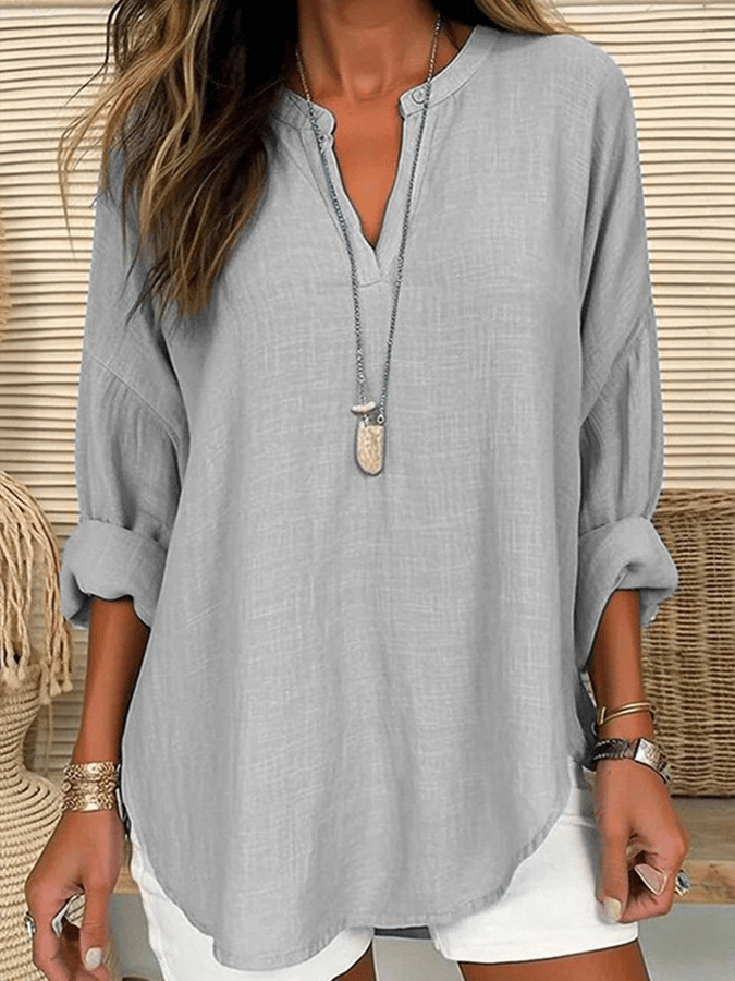 Gisèle | Chemise à manches longues élégante