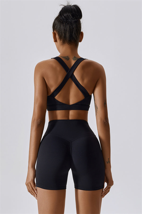Eliskaye | Ensemble de Brassière de Sport et de Shorts