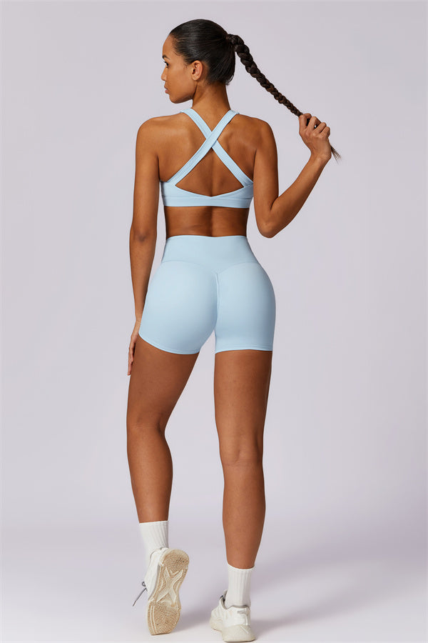Eliskaye | Ensemble de Brassière de Sport et de Shorts