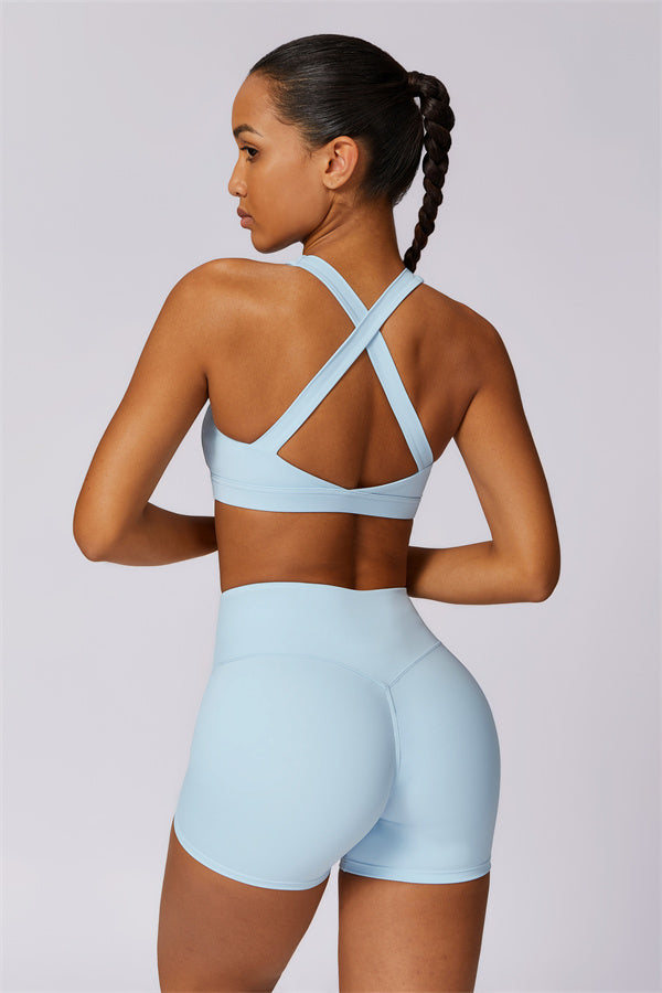 Eliskaye | Ensemble de Brassière de Sport et de Shorts