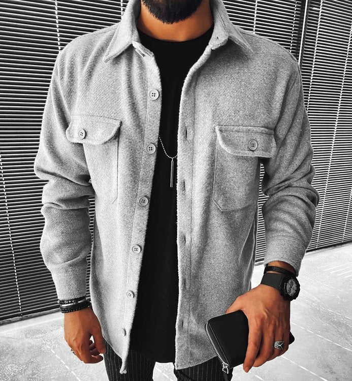 Damien | Cardigan tricoté avec boutons pour hommes