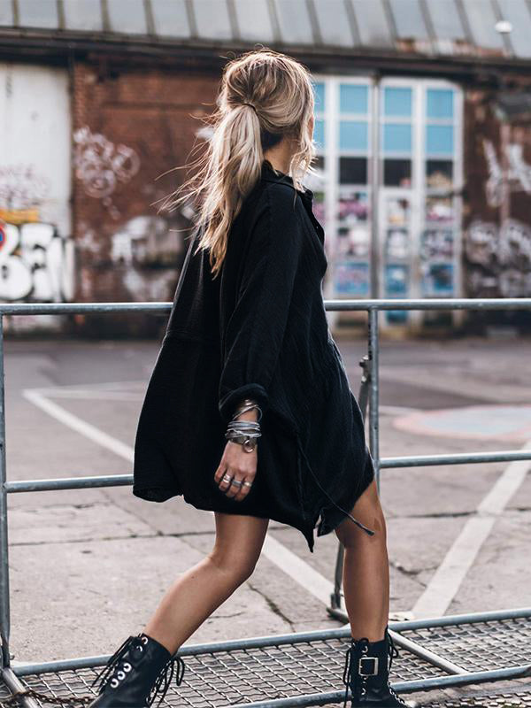 Ophelise | Robe Chemise Boutons Pour Femme | Midi