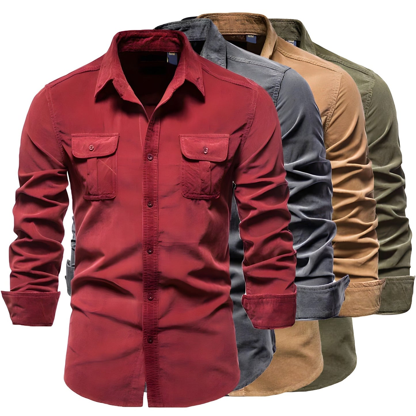 Xavier | Chemises pour hommes | Poches poitrine