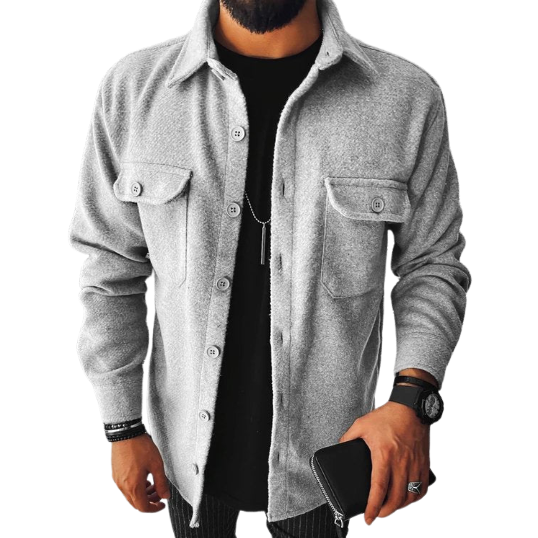 Damien | Cardigan tricoté avec boutons pour hommes
