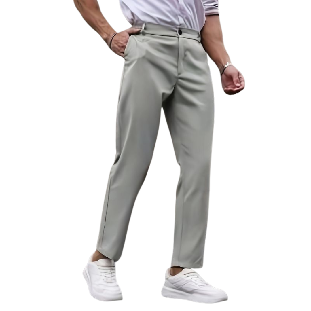 Pantalon Homme Uni Stretch Confort
