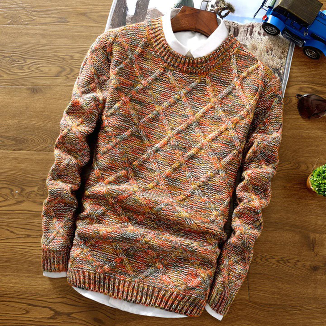 Rémi | Pull Tricoté Coloré pour Hommes