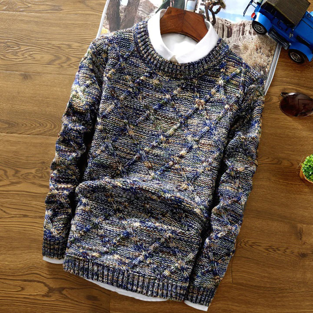 Rémi | Pull Tricoté Coloré pour Hommes