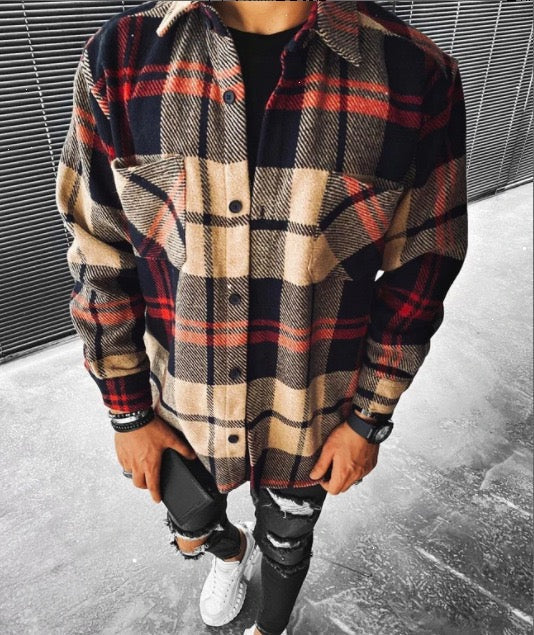 Damien | Cardigan tricoté avec boutons pour hommes