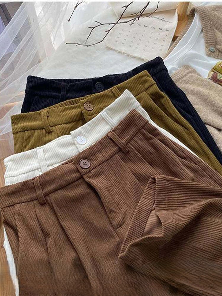 Odelina | Pantalons en velours côtelé pour femmes