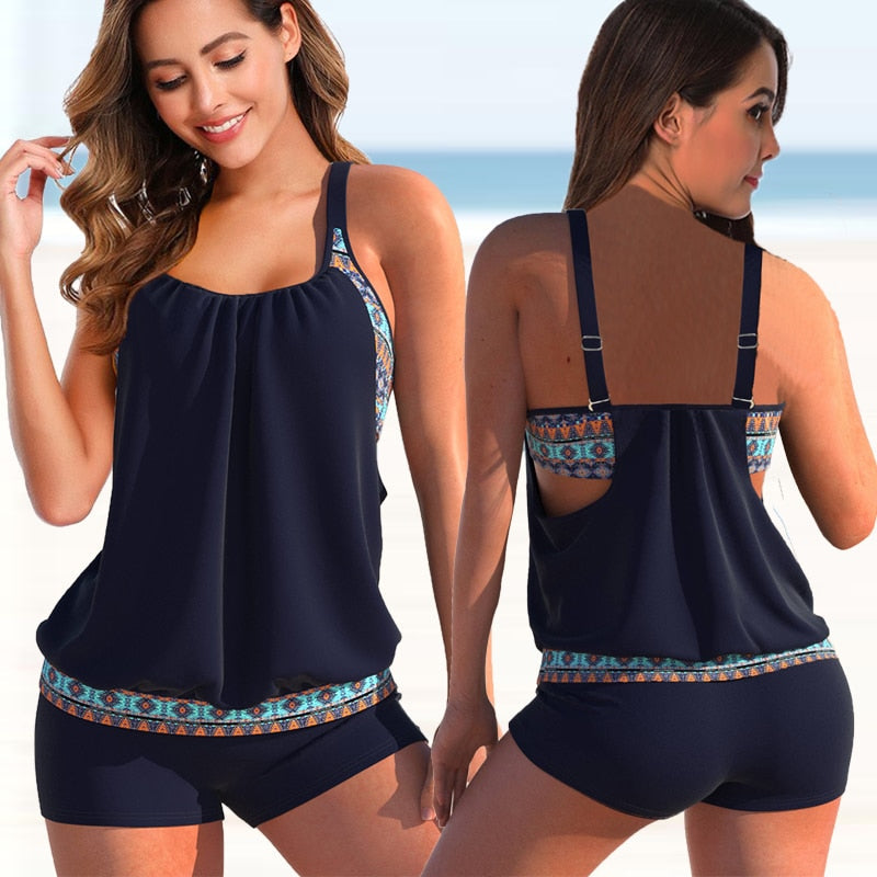 Vionette | Tankini 2 Pièces Pour Femme | Grande Taille