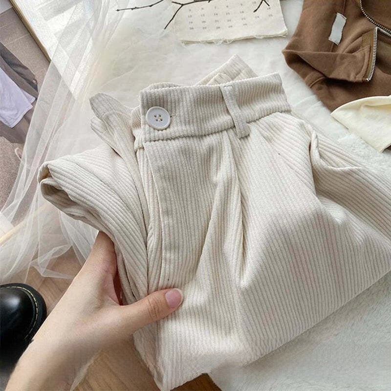 Odelina | Pantalons en velours côtelé pour femmes