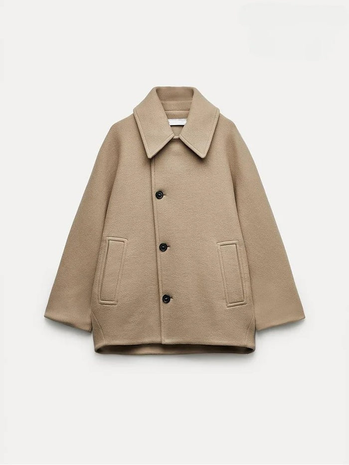 Amara | Veste À Boutons Pour Femmes | Courte