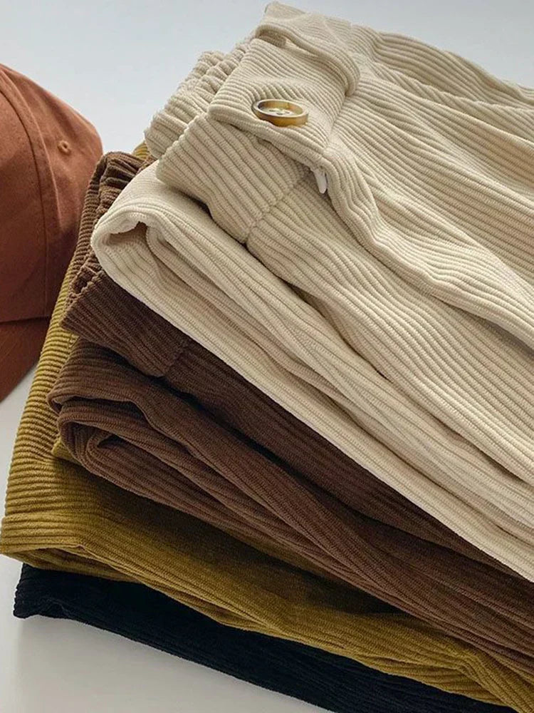Odelina | Pantalons en velours côtelé pour femmes