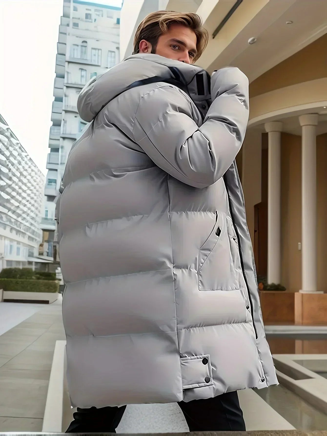 Théophile | Veste d’Hiver Homme Longue