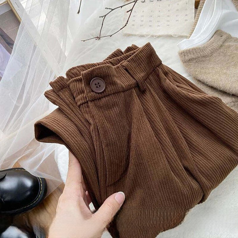 Odelina | Pantalons en velours côtelé pour femmes