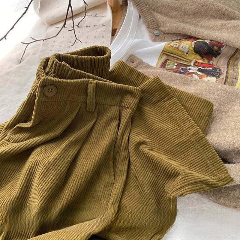 Odelina | Pantalons en velours côtelé pour femmes