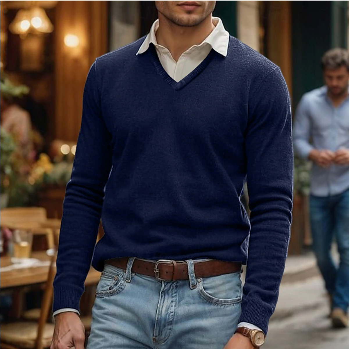 Jules | Pull Décontracté pour Hommes | Col V