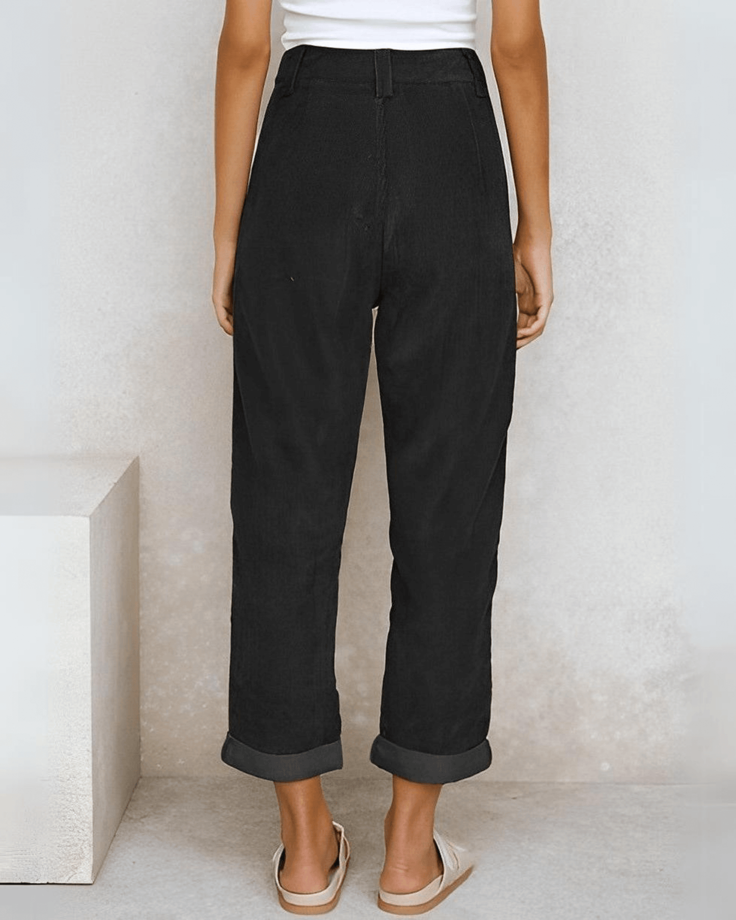 Indigo | Pantalons en velours côtelé pour femmes