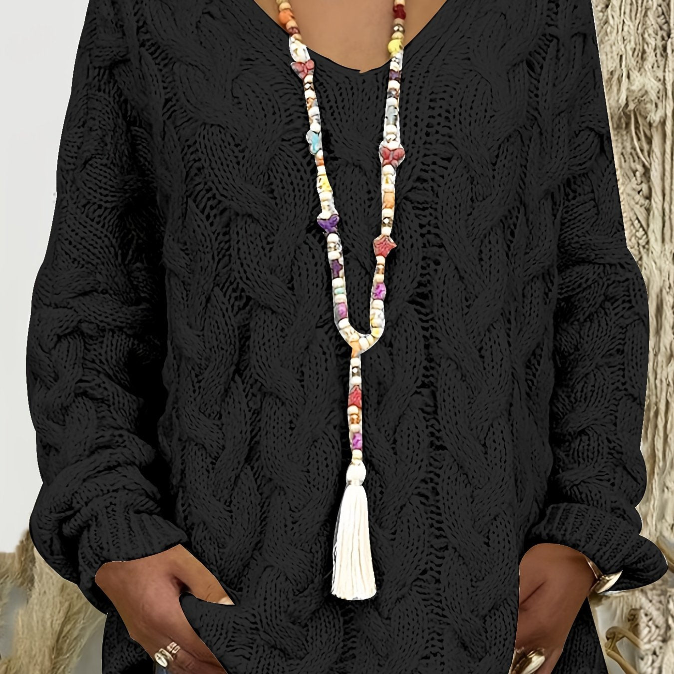 Albine | Hoodie Tricoté Grande Taille