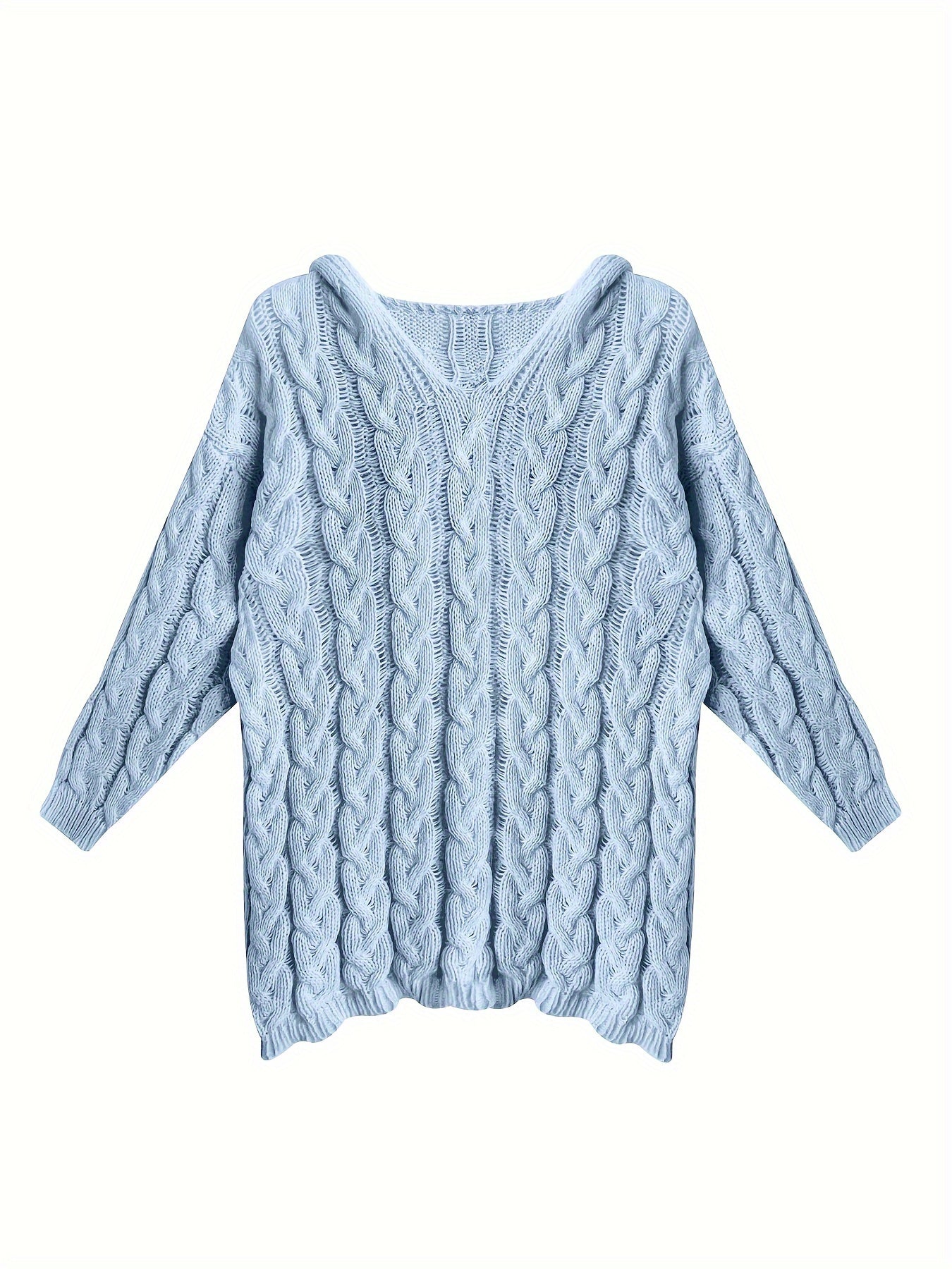 Albine | Hoodie Tricoté Grande Taille