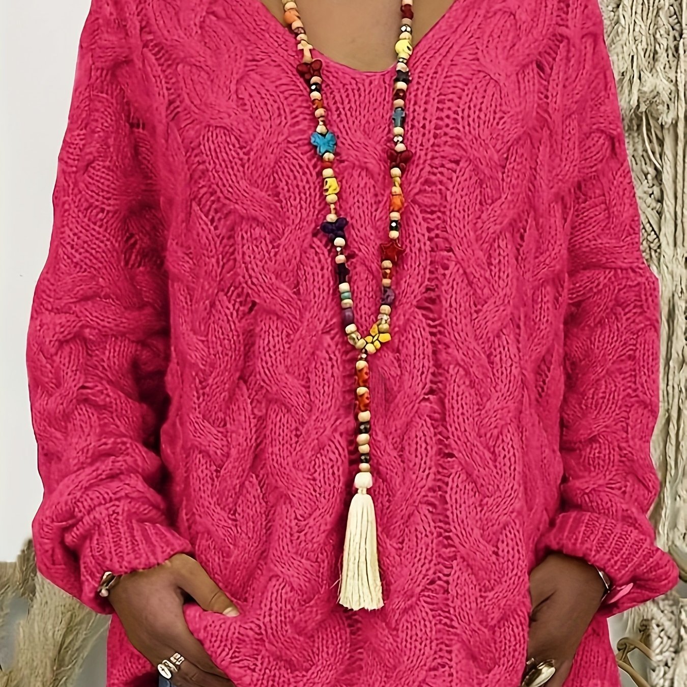 Albine | Hoodie Tricoté Grande Taille