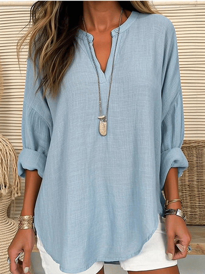 Gisèle | Chemise à manches longues élégante