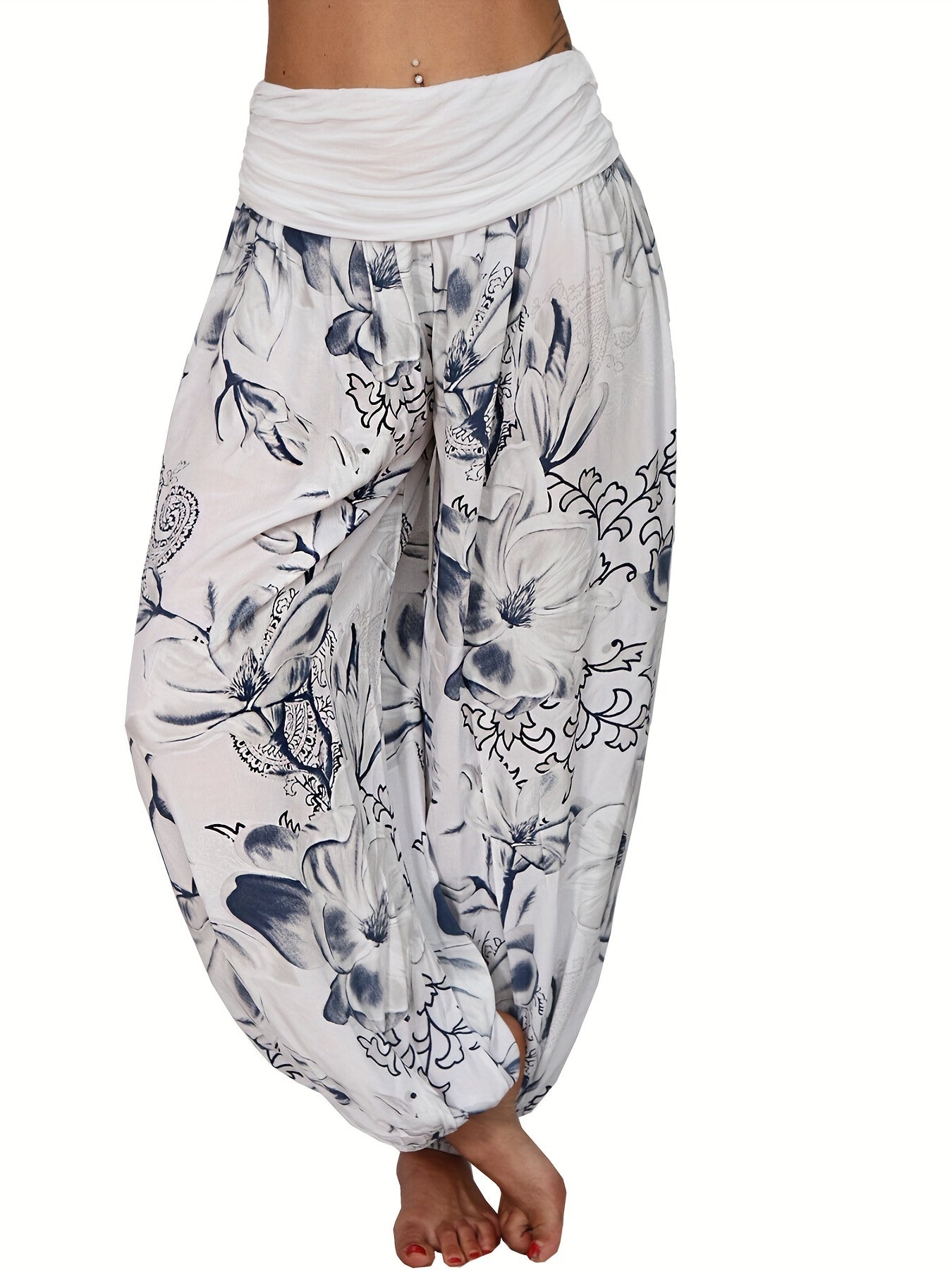 Angéline | Grande Taille Pantalon Femme | Bohème