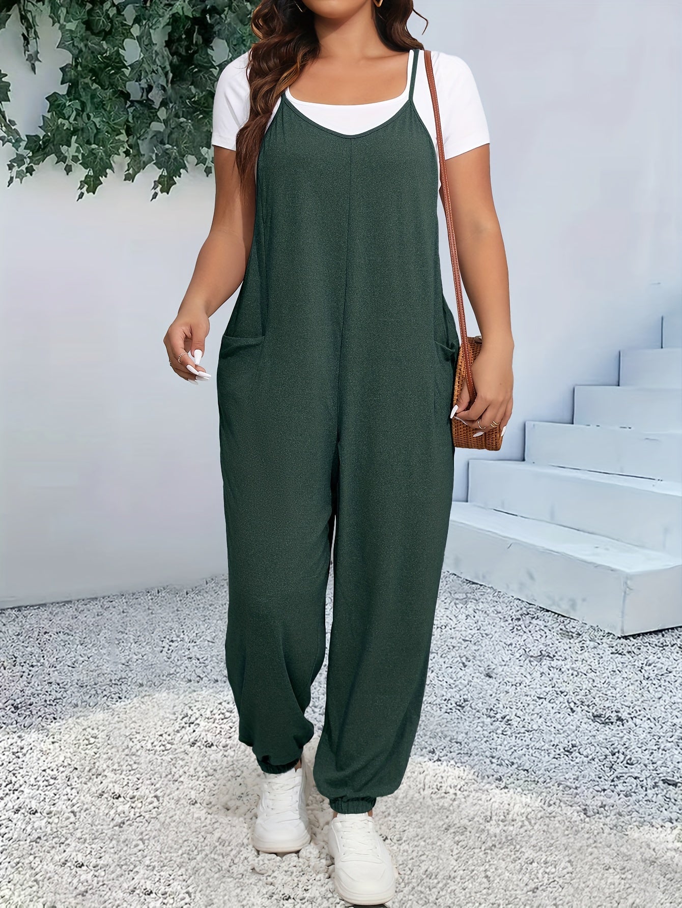 Véronique-Claire | Combinaison Femme Pantalon | Poches