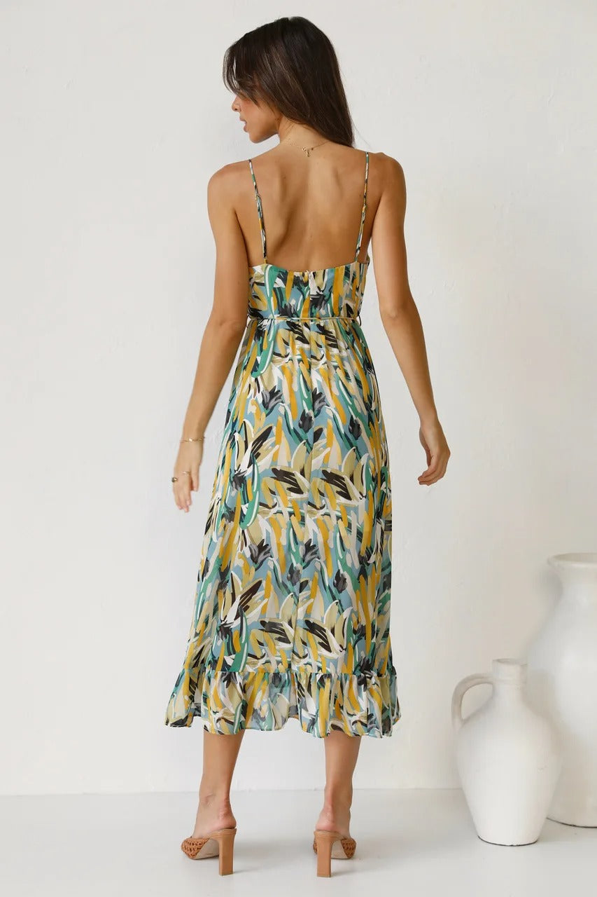 Robe De Plage Femme Imprimé Boho | Confort Aéré