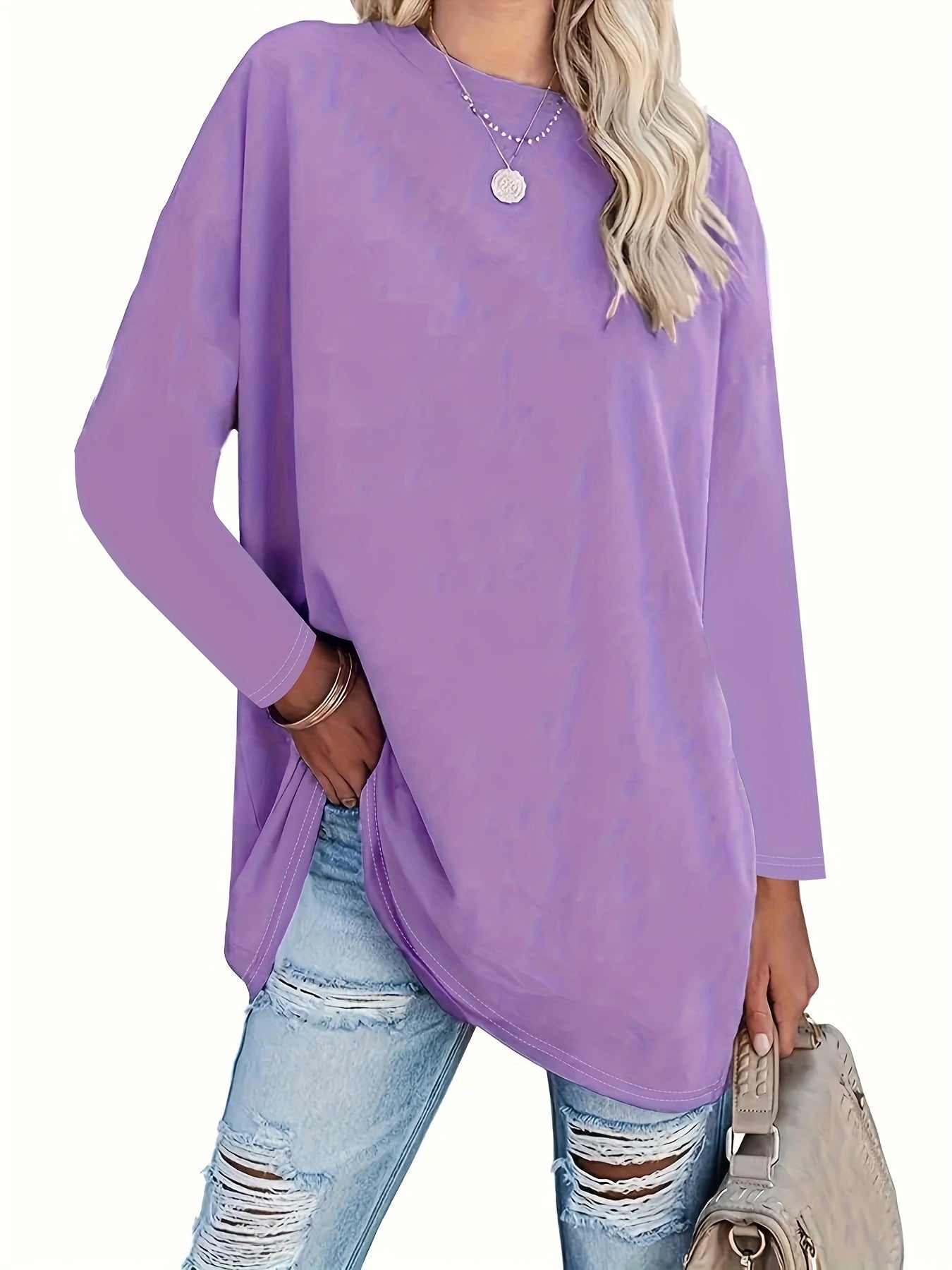 Pénélope | T-shirt à manches longues grande taille