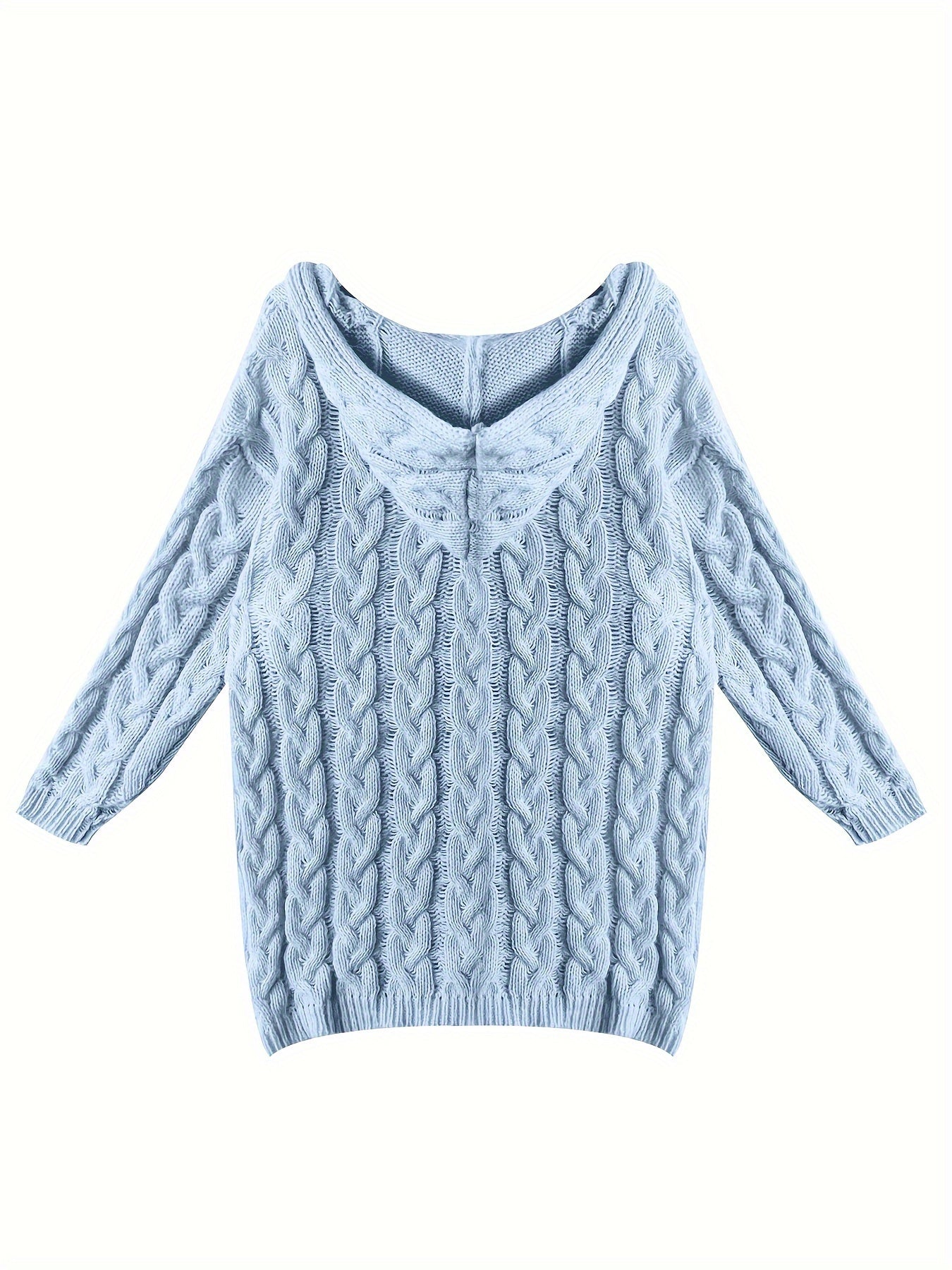Albine | Hoodie Tricoté Grande Taille