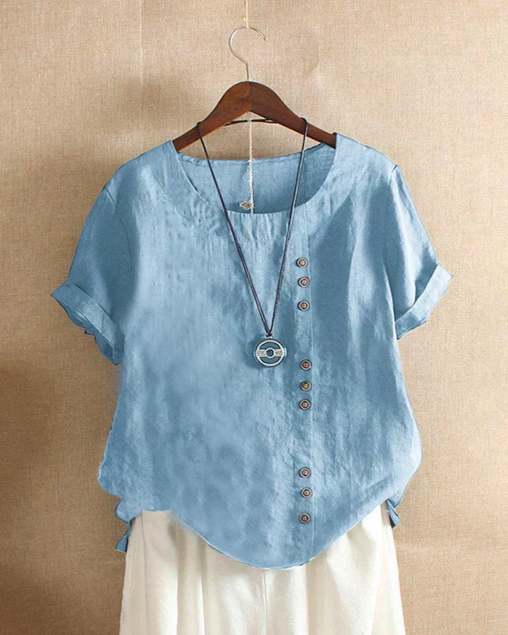Anne | Blouses pour Femme | Manches Courtes