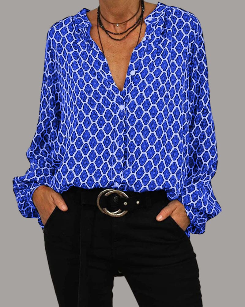 Léonie | Blouses Femme | à Motifs | Amples