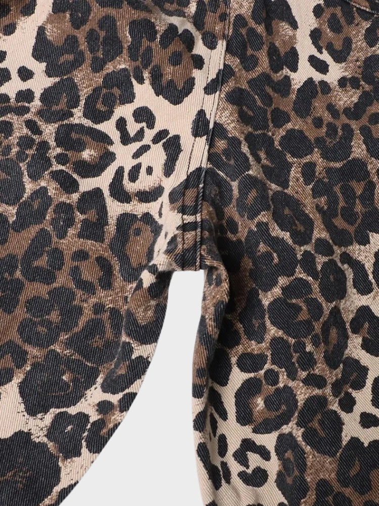 Aimée-Claire | Pantalons Femmes Imprimé Léopard