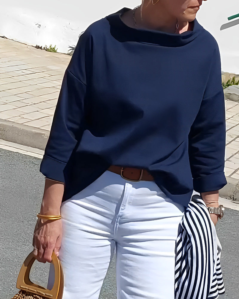 Alorine | Top Noir Pour Femme | Chic