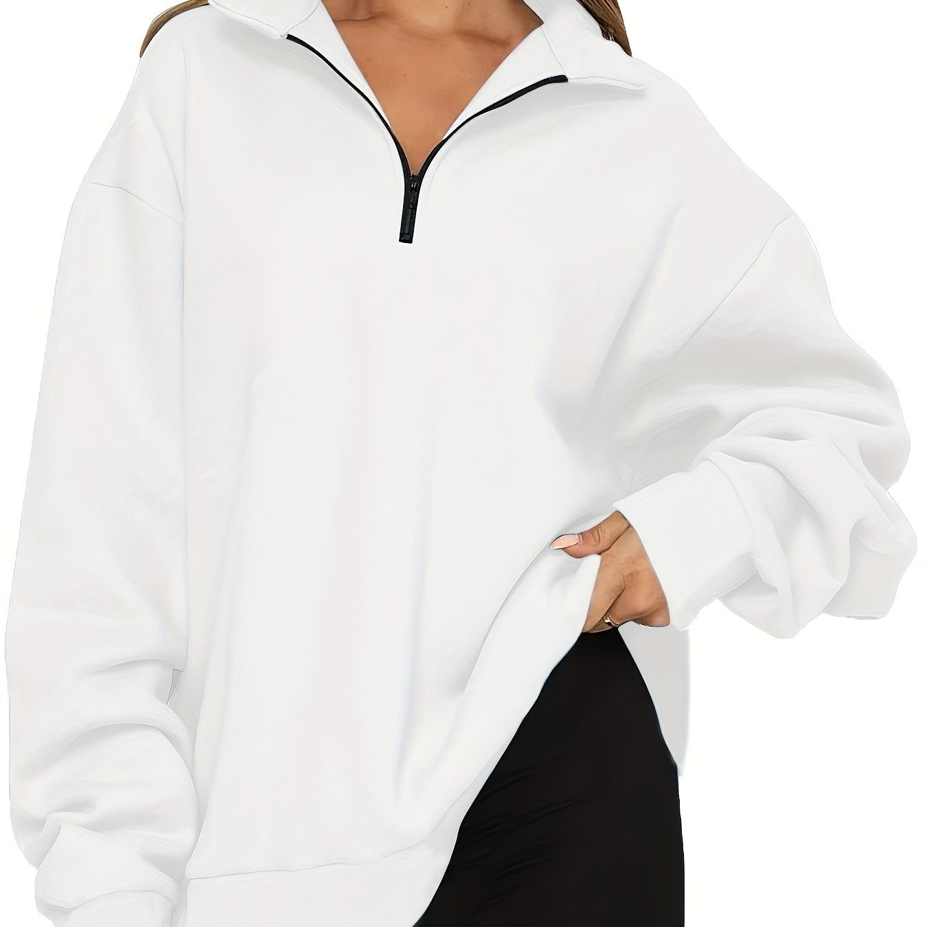 Ulyssea | Sweat à capuche zippé grande taille