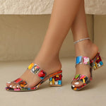 Amabelle | Sandales Femme Tendance À Coussin D'air | Talons