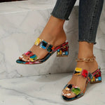 Amabelle | Sandales Femme Tendance À Coussin D'air | Talons