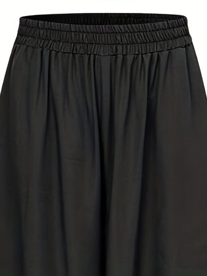 Yveline | Pantalon Large Grande Taille