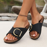 Auriane | Sandales Glissement Doux Pour Femmes | Tendance